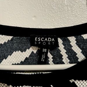 Escada sport long sleeve blouse size 38